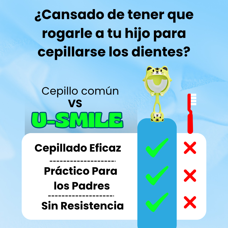 Cepillo Mágico de Dientes U-SMILE + Juegos educativos "Completamente GRATIS"