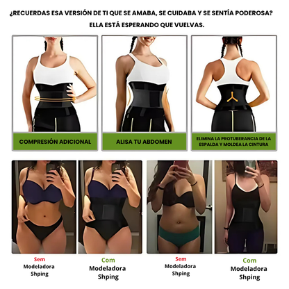 Faja de Cintura Shping Belt - ¡PROMOCIÓN CON POCAS UNIDADES!