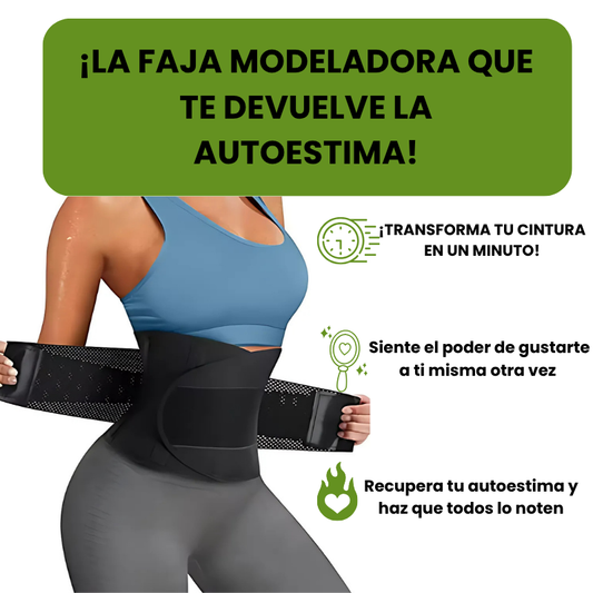 Faja de Cintura Shping Belt - ¡PROMOCIÓN CON POCAS UNIDADES!