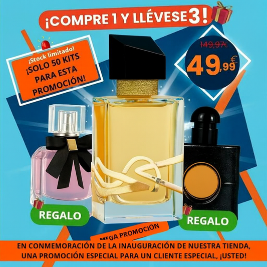Conjuntos de 3 fragancias