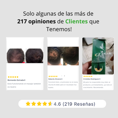 [Compra 1, Lleva 3] Serum GreenMoon – Cabello Fuerte, Raíces Sanas, Sin Caspa - Tónico Capilar 90 Días